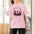 In October We Wear Pink Witches T Shirt For Women Spooky Breast Cancer Witch Halloween Pink Ribbon - Wonder Print Shop