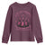 In October We Wear Pink Witches Youth Sweatshirt Spooky Breast Cancer Witch Halloween Pink Ribbon - Wonder Print Shop