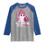 In October We Wear Pink Ghost Raglan Shirt Halloween Breast Cancer Pink Ribbon Pumpkin - Wonder Print Shop