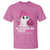In October We Wear Pink Ghost T Shirt Halloween Breast Cancer Pink Ribbon Pumpkin - Wonder Print Shop