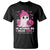 In October We Wear Pink Ghost T Shirt Halloween Breast Cancer Pink Ribbon Pumpkin - Wonder Print Shop