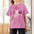 In October We Wear Pink Ghost T Shirt For Women Halloween Breast Cancer Pink Ribbon Pumpkin - Wonder Print Shop