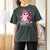 In October We Wear Pink Ghost T Shirt For Women Halloween Breast Cancer Pink Ribbon Pumpkin - Wonder Print Shop