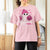 In October We Wear Pink Ghost T Shirt For Women Halloween Breast Cancer Pink Ribbon Pumpkin - Wonder Print Shop