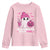 In October We Wear Pink Ghost Youth Sweatshirt Halloween Breast Cancer Pink Ribbon Pumpkin - Wonder Print Shop