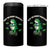 Portland Frog 4 in 1 Can Cooler Tumbler Off to Fight Fascism Inflatable Costume Protest - Wonder Print Shop
