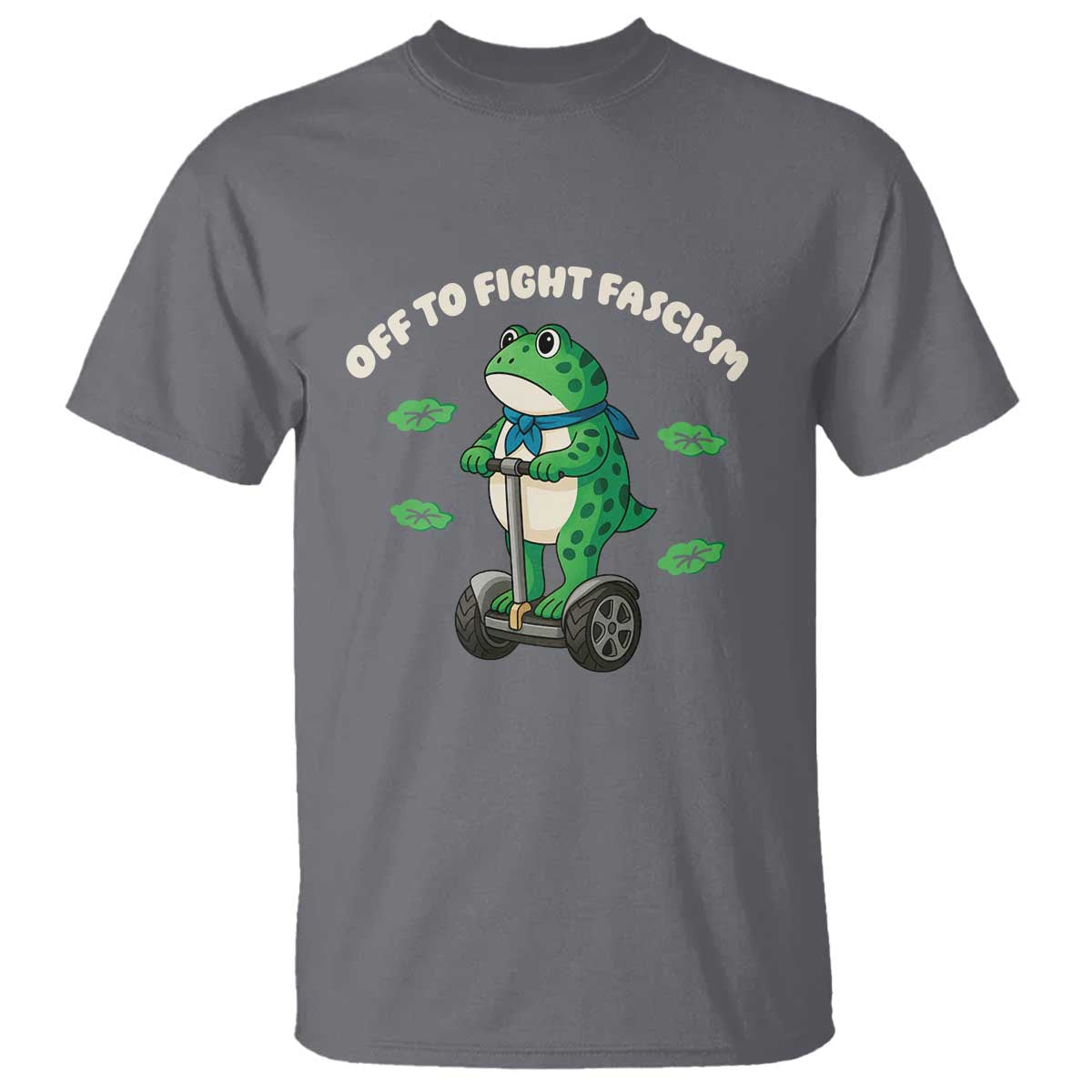 Portland Frog T Shirt Off to Fight Fascism Inflatable Costume Protest - Wonder Print Shop