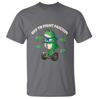 Portland Frog T Shirt Off to Fight Fascism Inflatable Costume Protest - Wonder Print Shop