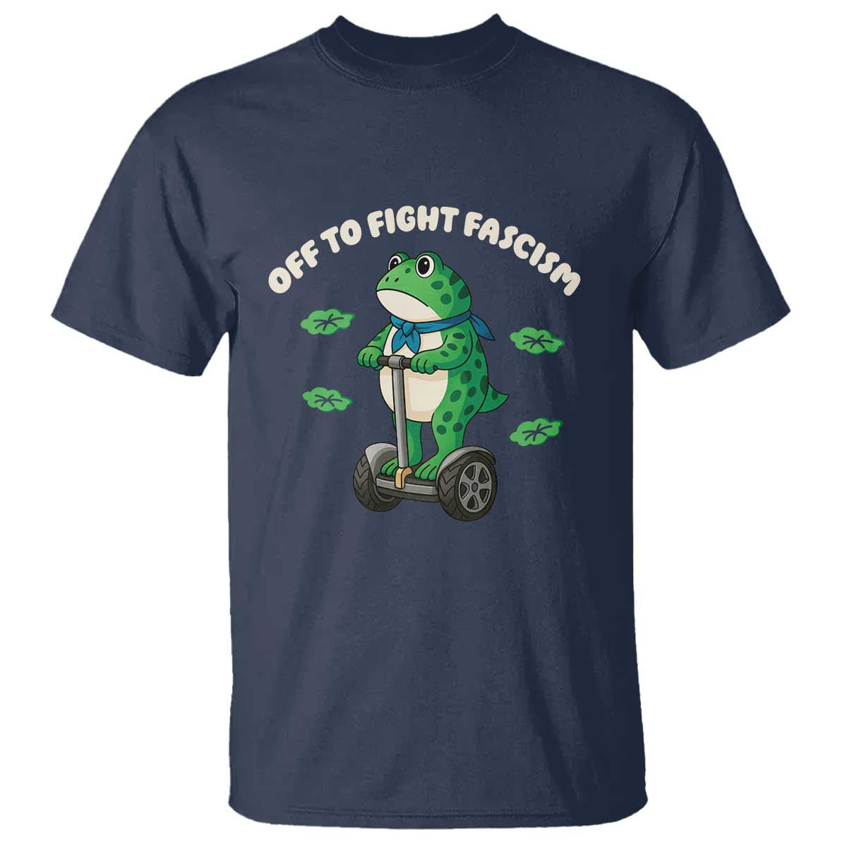 Portland Frog T Shirt Off to Fight Fascism Inflatable Costume Protest - Wonder Print Shop