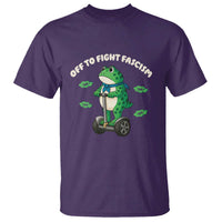 Portland Frog T Shirt Off to Fight Fascism Inflatable Costume Protest - Wonder Print Shop