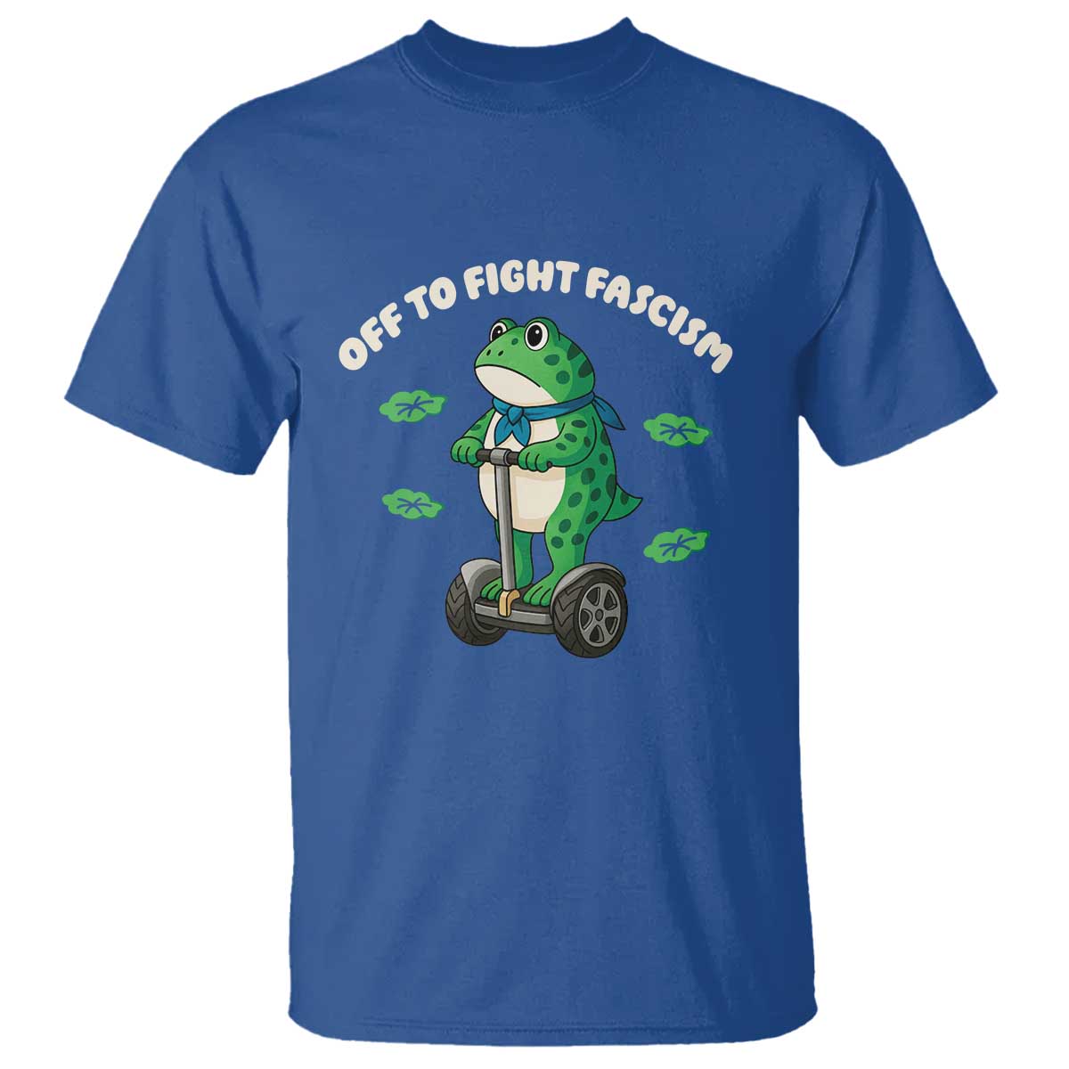 Portland Frog T Shirt Off to Fight Fascism Inflatable Costume Protest - Wonder Print Shop