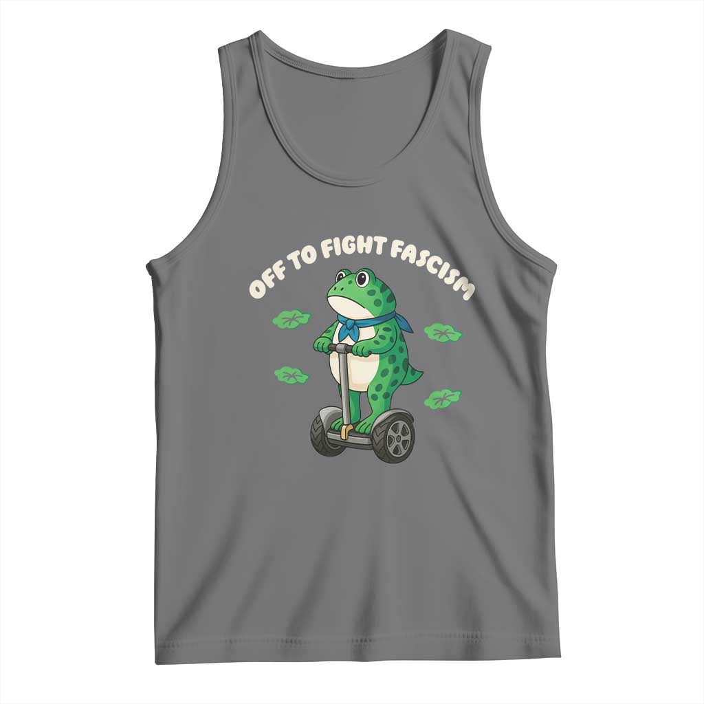 Portland Frog Tank Top Off to Fight Fascism Inflatable Costume Protest - Wonder Print Shop