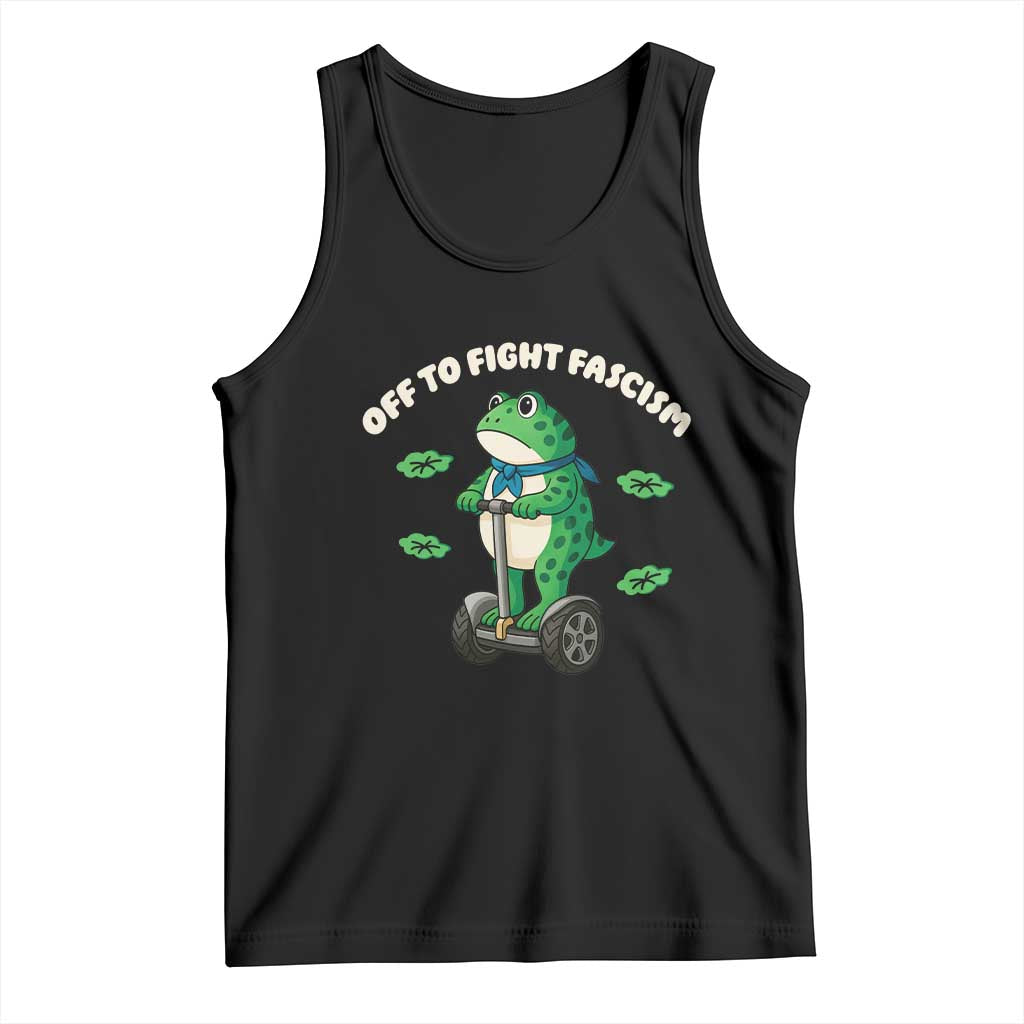 Portland Frog Tank Top Off to Fight Fascism Inflatable Costume Protest - Wonder Print Shop