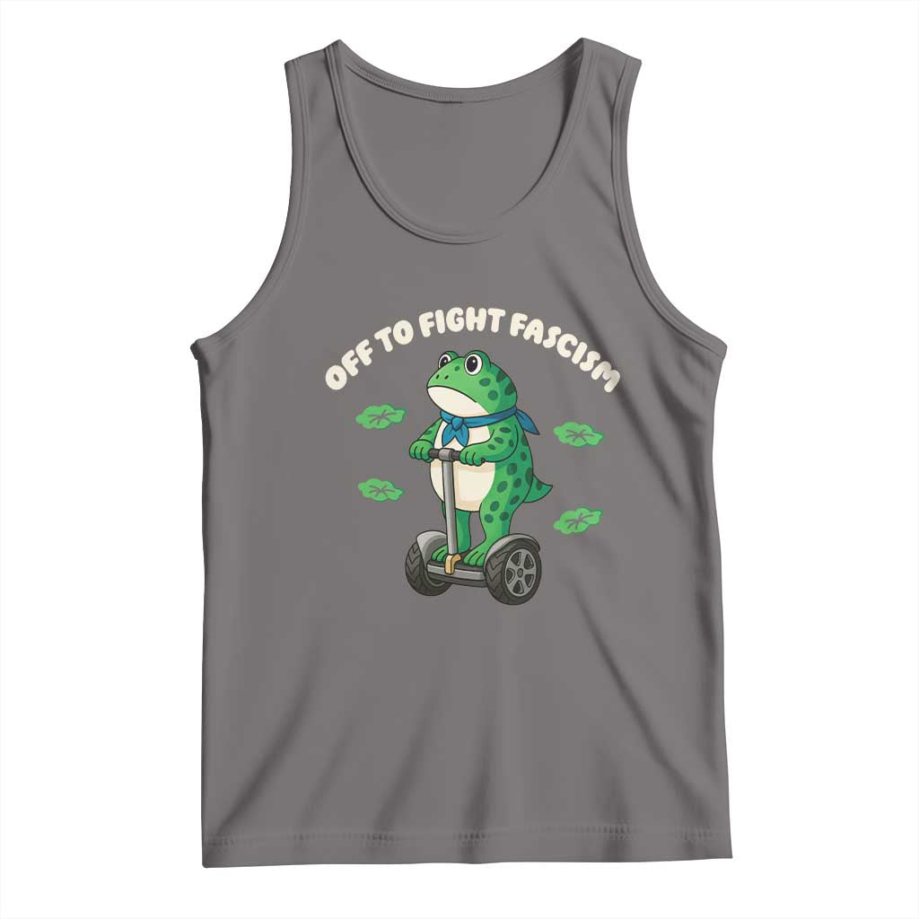 Portland Frog Tank Top Off to Fight Fascism Inflatable Costume Protest - Wonder Print Shop