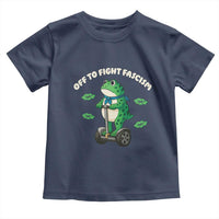 Portland Frog Toddler T Shirt Off to Fight Fascism Inflatable Costume Protest - Wonder Print Shop