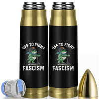 Portland Frog Resist Protest Bullet Tumbler Off to Fight Fascism Frog Scooter - Wonder Print Shop