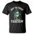 Portland Frog Resist Protest T Shirt Off to Fight Fascism Frog Scooter - Wonder Print Shop