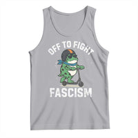 Portland Frog Resist Protest Tank Top Off to Fight Fascism Frog Scooter - Wonder Print Shop