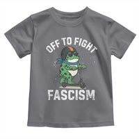 Portland Frog Resist Protest Toddler T Shirt Off to Fight Fascism Frog Scooter - Wonder Print Shop