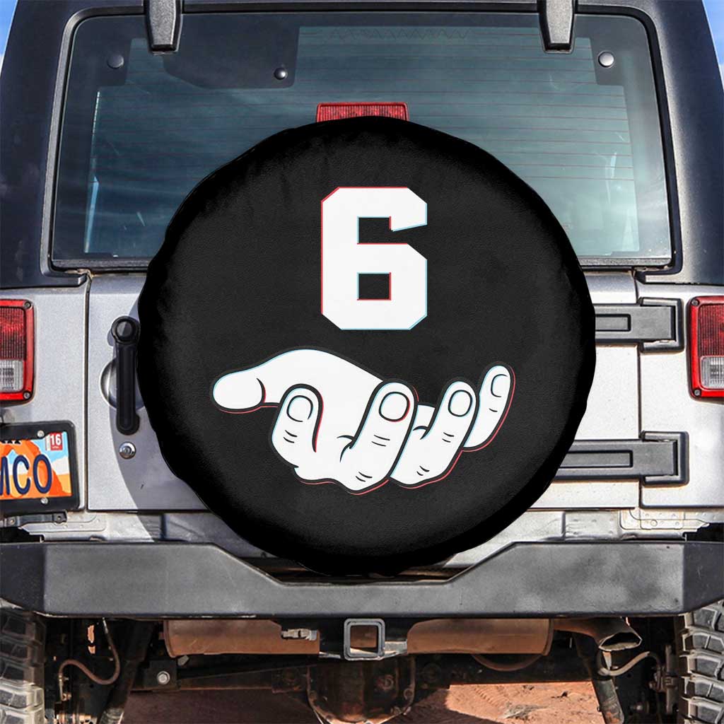Number 6 Spare Tire Cover Matching 67 Meme Costume 6th Birthday 6 Years - Wonder Print Shop