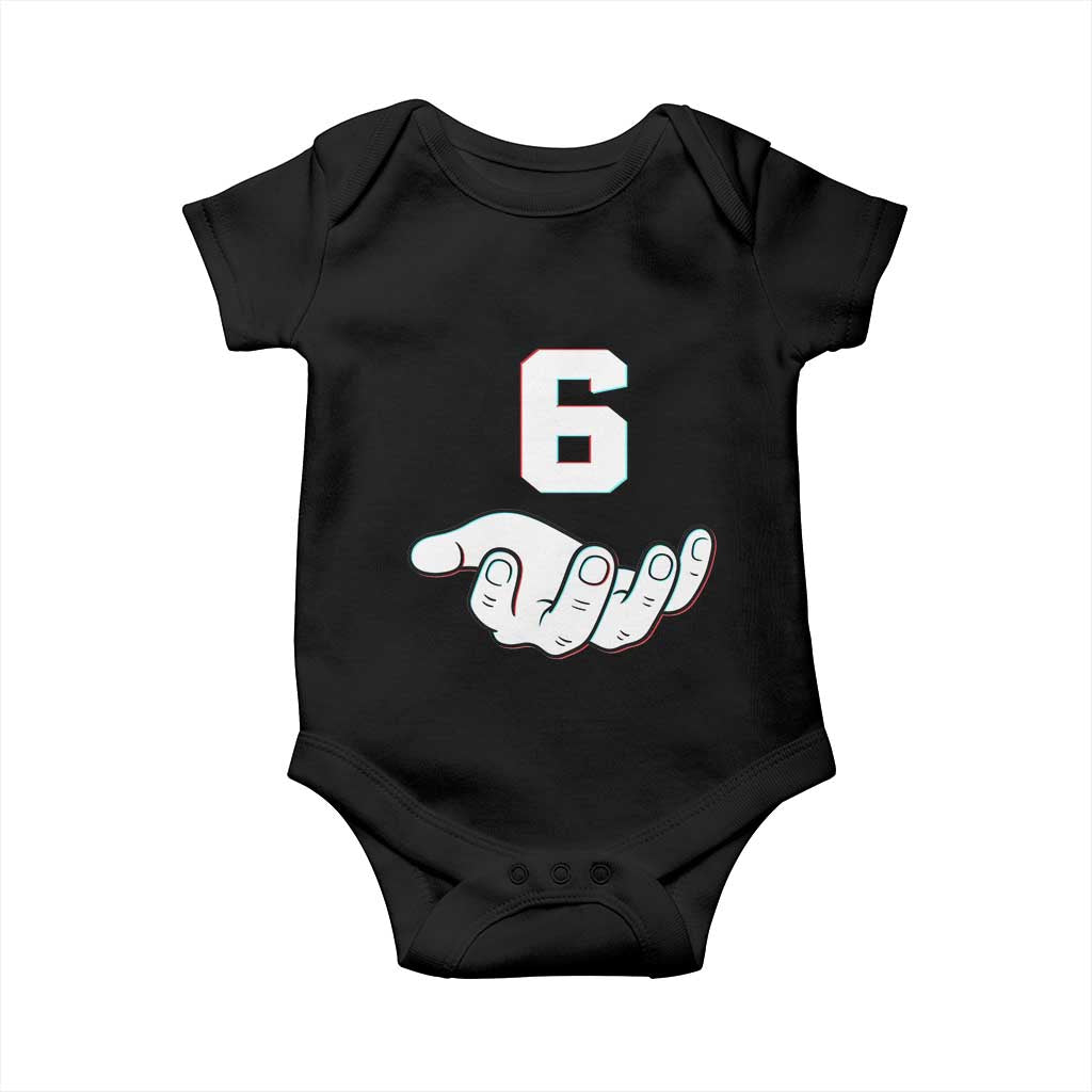 Number 6 Baby Onesie Matching 67 Meme Costume 6th Birthday 6 Years - Wonder Print Shop