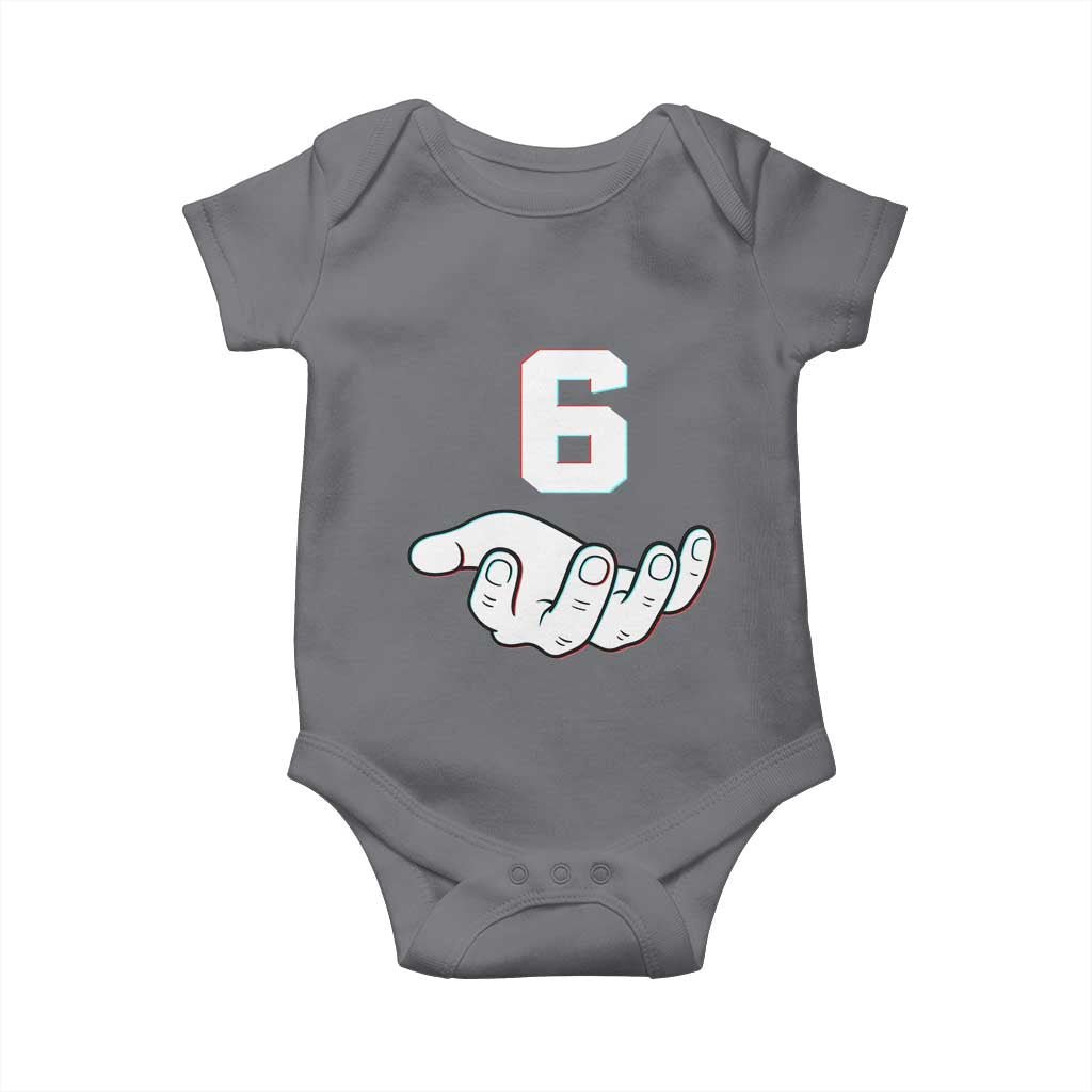 Number 6 Baby Onesie Matching 67 Meme Costume 6th Birthday 6 Years - Wonder Print Shop