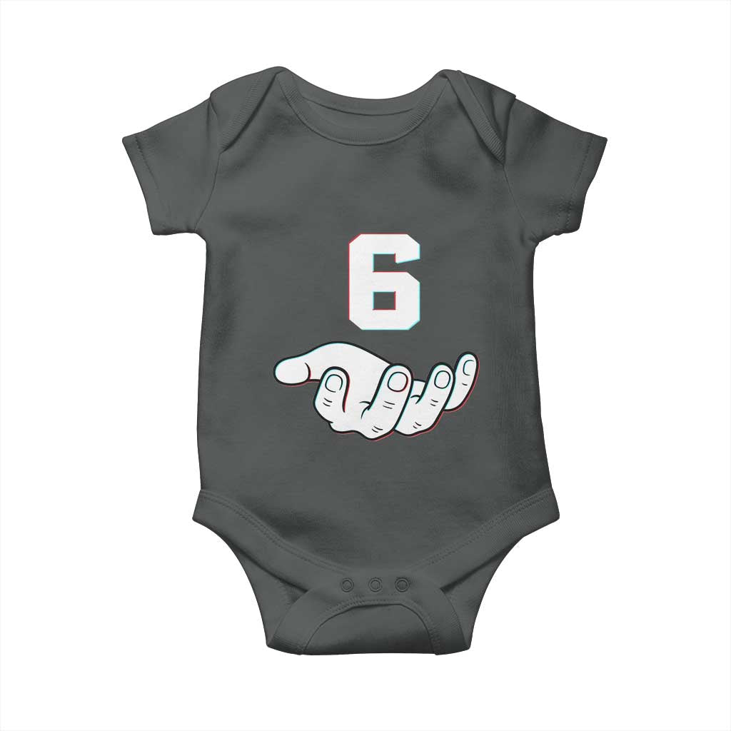 Number 6 Baby Onesie Matching 67 Meme Costume 6th Birthday 6 Years - Wonder Print Shop