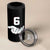 Number 6 4 in 1 Can Cooler Tumbler Matching 67 Meme Costume 6th Birthday 6 Years - Wonder Print Shop
