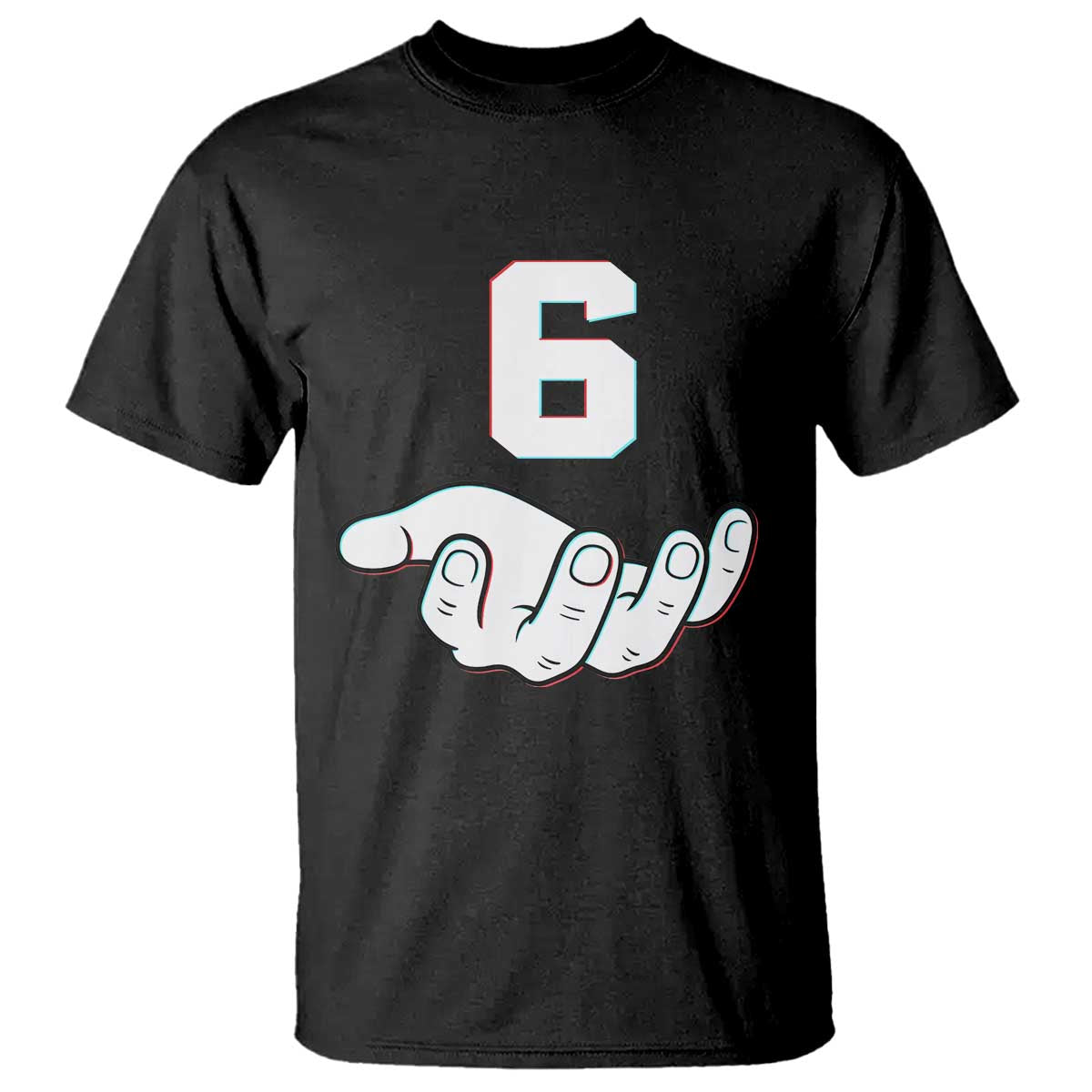 Number 6 T Shirt Matching 67 Meme Costume 6th Birthday 6 Years - Wonder Print Shop