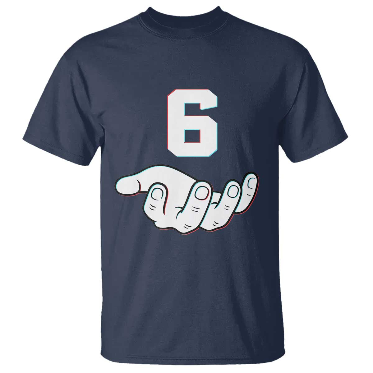Number 6 T Shirt Matching 67 Meme Costume 6th Birthday 6 Years - Wonder Print Shop
