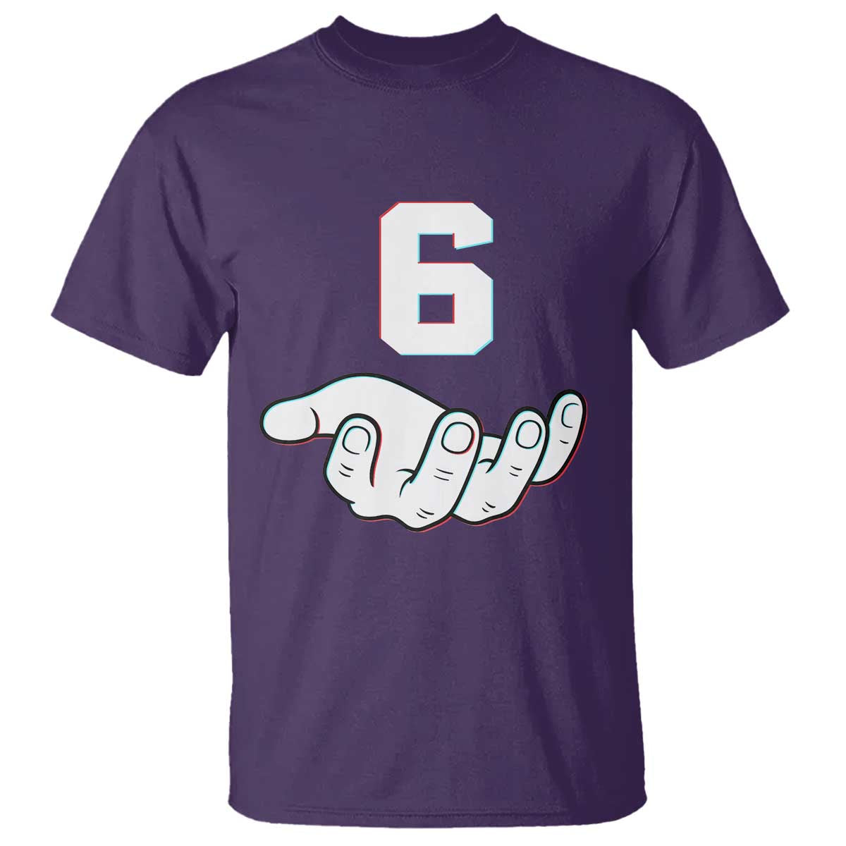 Number 6 T Shirt Matching 67 Meme Costume 6th Birthday 6 Years - Wonder Print Shop