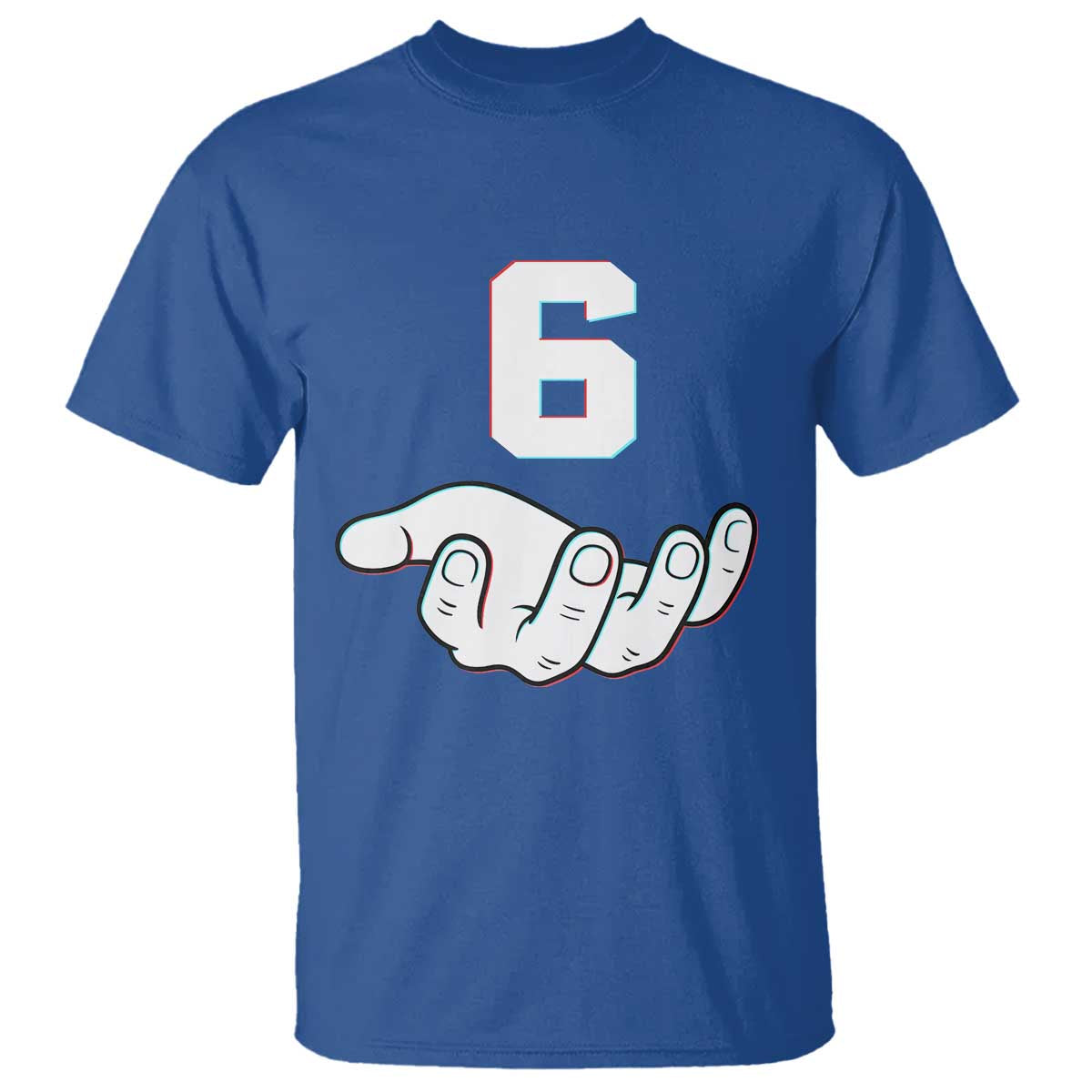 Number 6 T Shirt Matching 67 Meme Costume 6th Birthday 6 Years - Wonder Print Shop