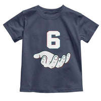 Number 6 Toddler T Shirt Matching 67 Meme Costume 6th Birthday 6 Years - Wonder Print Shop