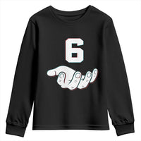 Number 6 Youth Sweatshirt Matching 67 Meme Costume 6th Birthday 6 Years - Wonder Print Shop