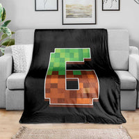 Number 6 Throw Blanket Game Matching 67 Meme Costume 6th Birthday 6 Years - Wonder Print Shop
