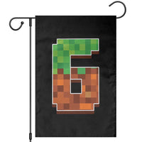 Number 6 Garden Flag Game Matching 67 Meme Costume 6th Birthday 6 Years - Wonder Print Shop