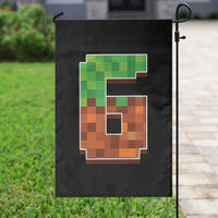 Number 6 Garden Flag Game Matching 67 Meme Costume 6th Birthday 6 Years - Wonder Print Shop