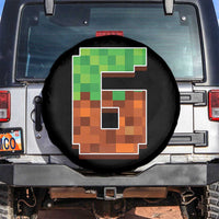 Number 6 Spare Tire Cover Game Matching 67 Meme Costume 6th Birthday 6 Years - Wonder Print Shop