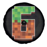 Number 6 Spare Tire Cover Game Matching 67 Meme Costume 6th Birthday 6 Years - Wonder Print Shop