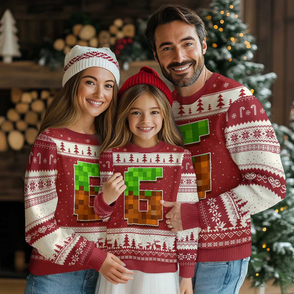Number 6 Ugly Christmas Sweater Game Matching 67 Meme Costume 6th Birthday 6 Years - Wonder Print Shop