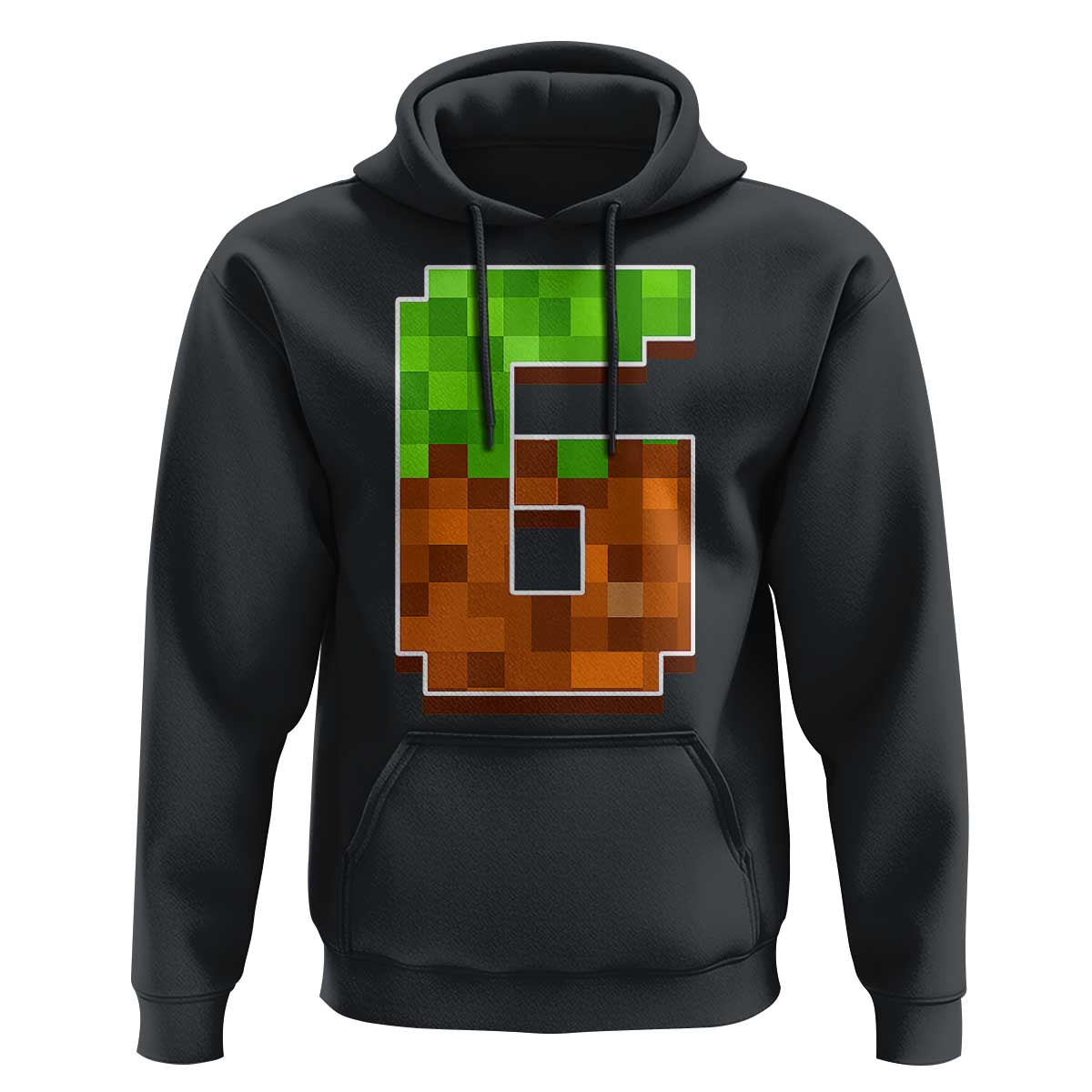 Number 6 Hoodie Game Matching 67 Meme Costume 6th Birthday 6 Years - Wonder Print Shop