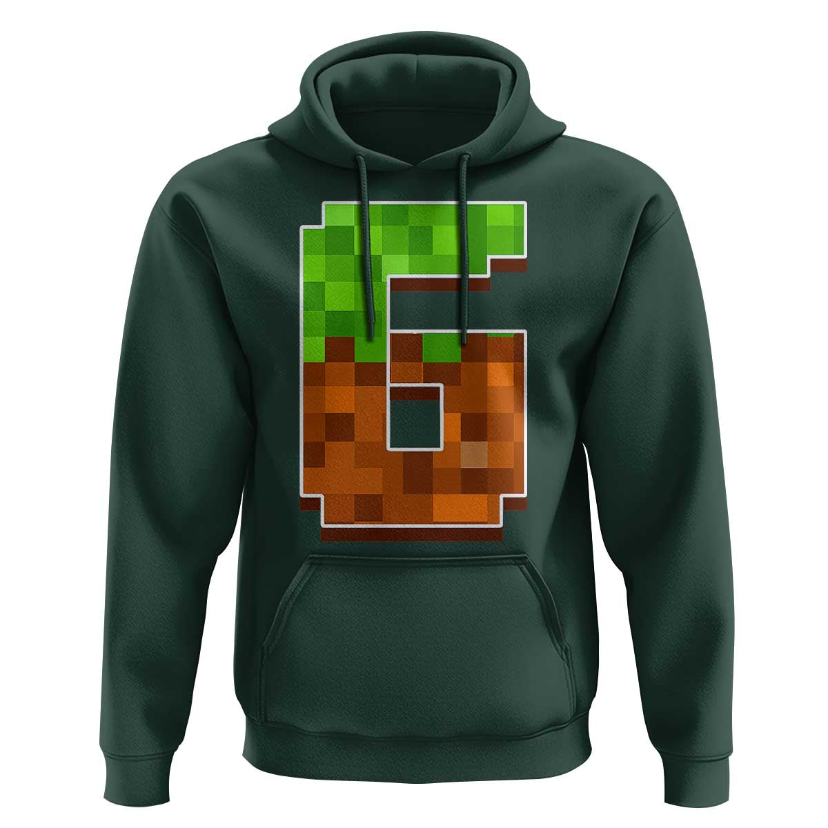 Number 6 Hoodie Game Matching 67 Meme Costume 6th Birthday 6 Years - Wonder Print Shop