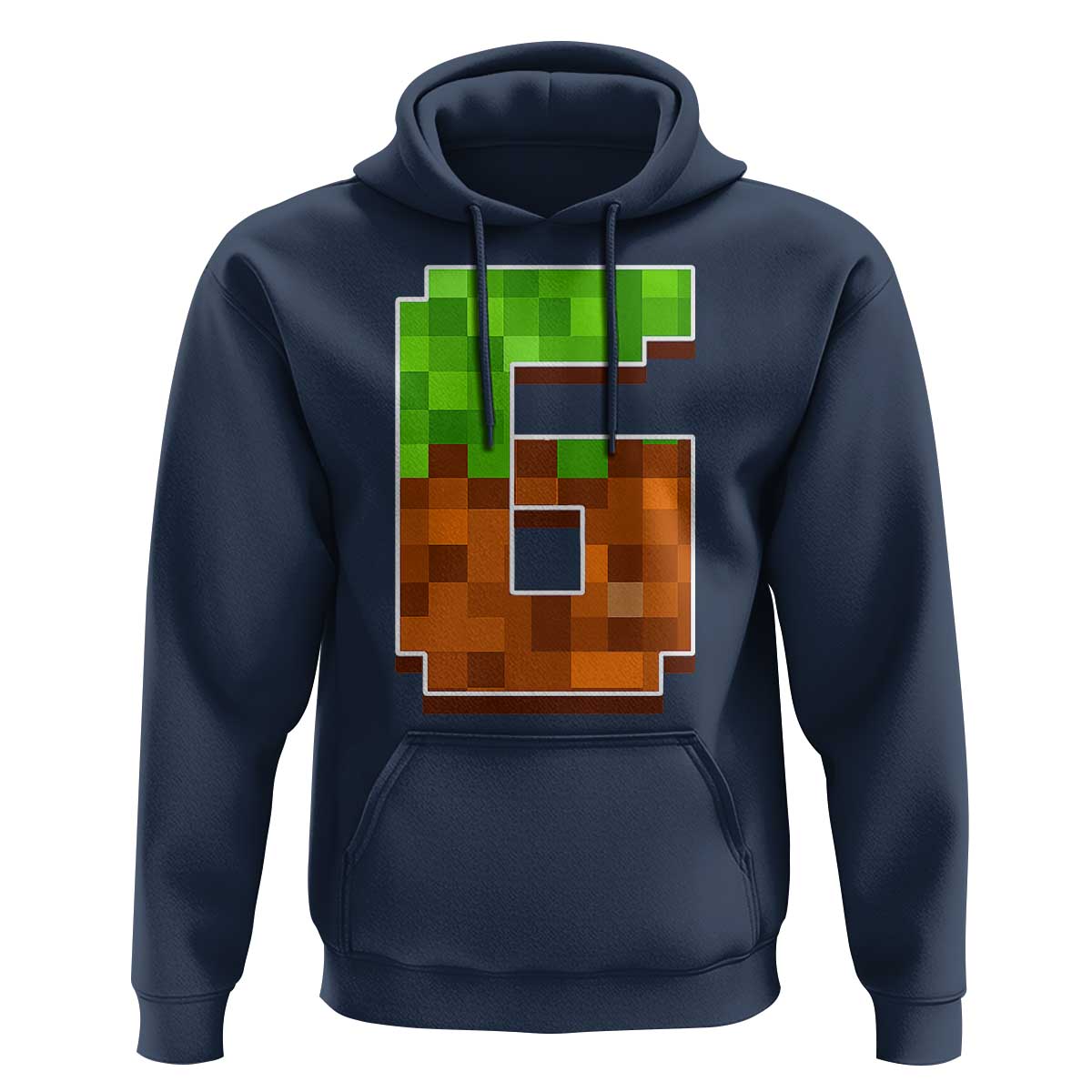 Number 6 Hoodie Game Matching 67 Meme Costume 6th Birthday 6 Years - Wonder Print Shop
