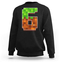 Number 6 Sweatshirt Game Matching 67 Meme Costume 6th Birthday 6 Years - Wonder Print Shop