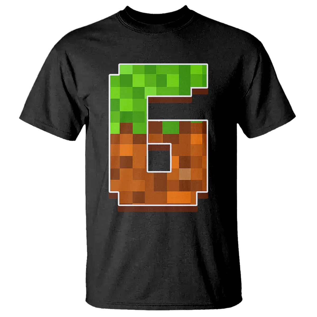Number 6 T Shirt Game Matching 67 Meme Costume 6th Birthday 6 Years - Wonder Print Shop