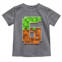Number 6 Toddler T Shirt Game Matching 67 Meme Costume 6th Birthday 6 Years - Wonder Print Shop