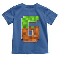 Number 6 Toddler T Shirt Game Matching 67 Meme Costume 6th Birthday 6 Years - Wonder Print Shop
