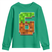 Number 6 Youth Sweatshirt Game Matching 67 Meme Costume 6th Birthday 6 Years - Wonder Print Shop