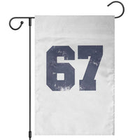 Number 67 Garden Flag Numbered Uniform Sports Jersey Team 67th Birthday - Wonder Print Shop