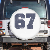 Number 67 Spare Tire Cover Numbered Uniform Sports Jersey Team 67th Birthday - Wonder Print Shop